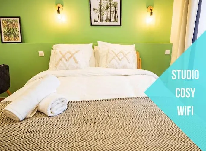 L'albatros 001 - Hypercentre * Cosy * Wifi Apartment Saint-Quentin (Aisne)